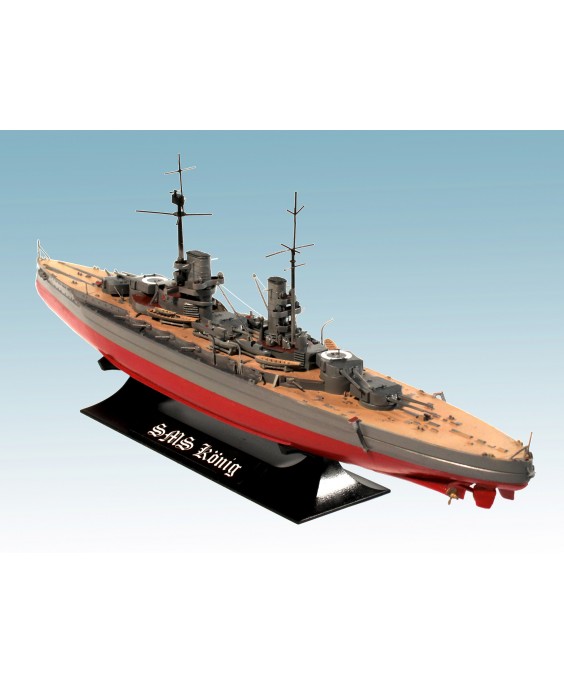 ICM modelis König WWI German Battleship 1/350 ICM modelis König WWI German Battleship 1/350