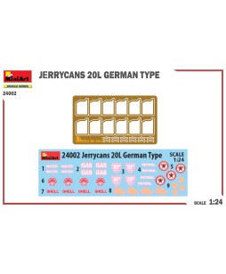 MiniArt JERRYCANS 20L GERMAN TYPE 1/24