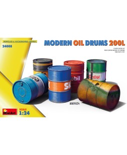 MiniArt MODERN OIL DRUMS 200L 1/24