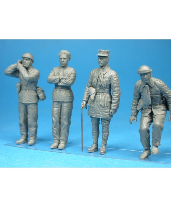 MiniArt FRENCH TANK CREW 1/35