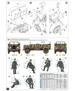 MiniArt modelis Kfz.70 (MB 1500A) German 4x4 Car w/Crew 1/35
