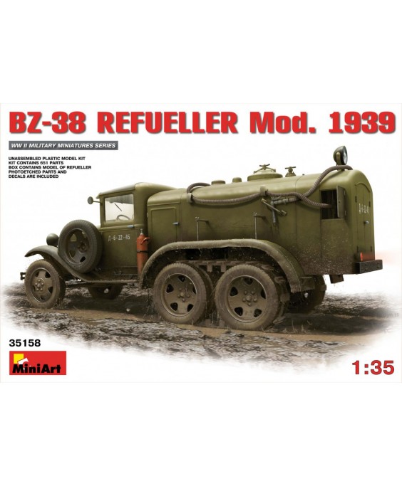 MiniArt modelis BZ-38 Refueller Mod. 1939 1/35