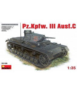 MiniArt modelis Pz. Kpfw. III Ausf .C 1/35