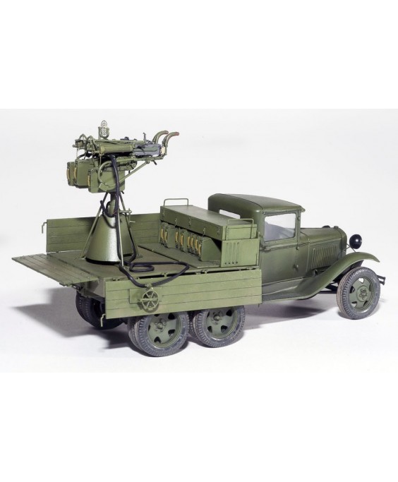 MiniArt modelis GAZ-AAA  w/QUAD M4 MAXIM 1/35