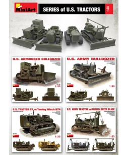 MiniArt modelis U.S. ARMY BULLDOZER 1/35
