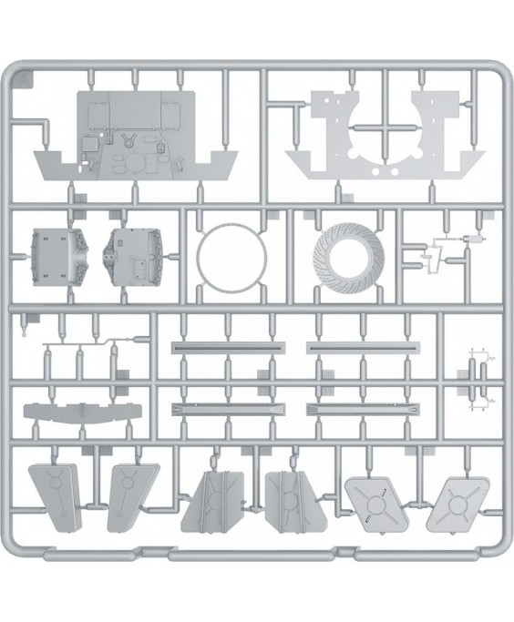 MiniArt modelis SU-122 (Last Production) Interior Kit 1/35 MiniArt modelis SU-122 (Last Production) Interior Kit 1/35