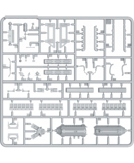 MiniArt modelis SU-122 (Last Production) Interior Kit 1/35 MiniArt modelis SU-122 (Last Production) Interior Kit 1/35