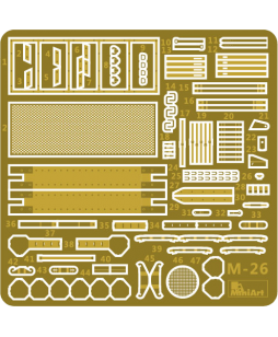 MiniArt modelis SU-122 (Last Production) Interior Kit 1/35
