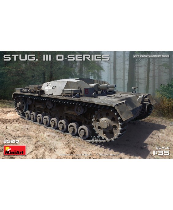 MiniArt modelis Stug.III 0-Series 1/35