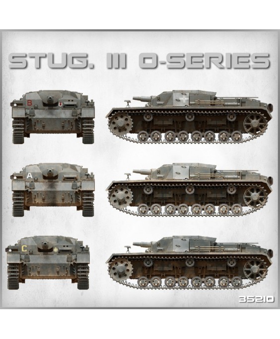 MiniArt modelis Stug.III 0-Series 1/35