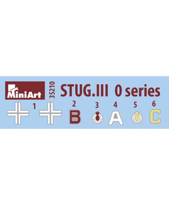 MiniArt modelis Stug.III 0-Series 1/35
