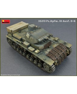 MiniArt modelis Pz.Kpfw.III Ausf. D/B 1/35