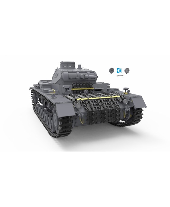 MiniArt modelis Pz.Kpfw.III Ausf. D/B 1/35