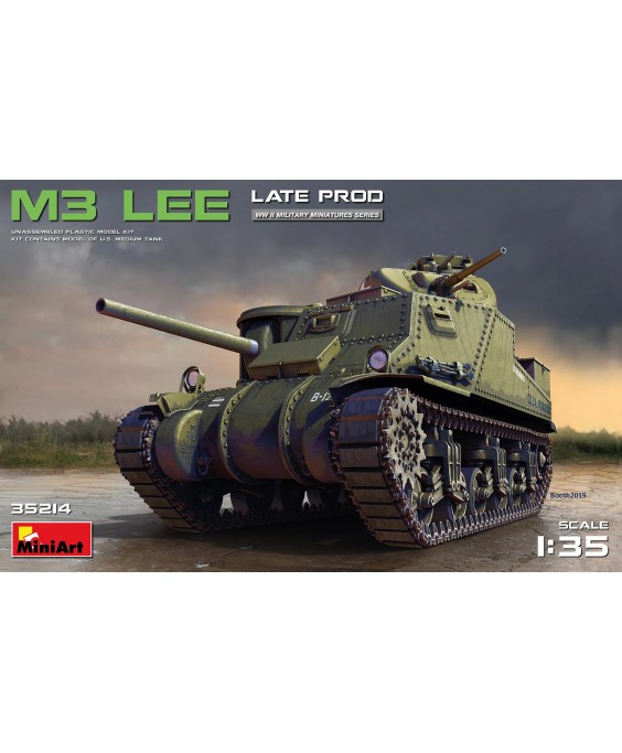 MiniArt modelis M3 Lee Late Prod. 1/35