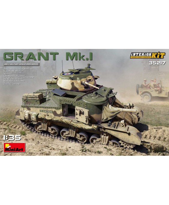 MiniArt modelis Grant Mk.I Interior Kit 1/35