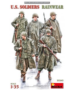MiniArt U.S. Soldiers Rainwear 1/35