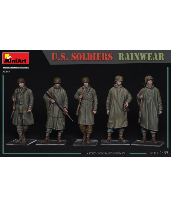 MiniArt U.S. Soldiers Rainwear 1/35 MiniArt U.S. Soldiers Rainwear 1/35