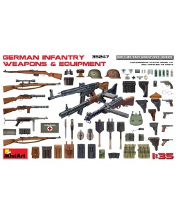 MiniArt German Infantry Weapons Equipment 1/35
