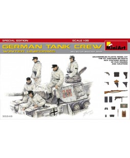 MiniArt modelis German Tank Crew ( Winer Uniforms). Special Edition /35