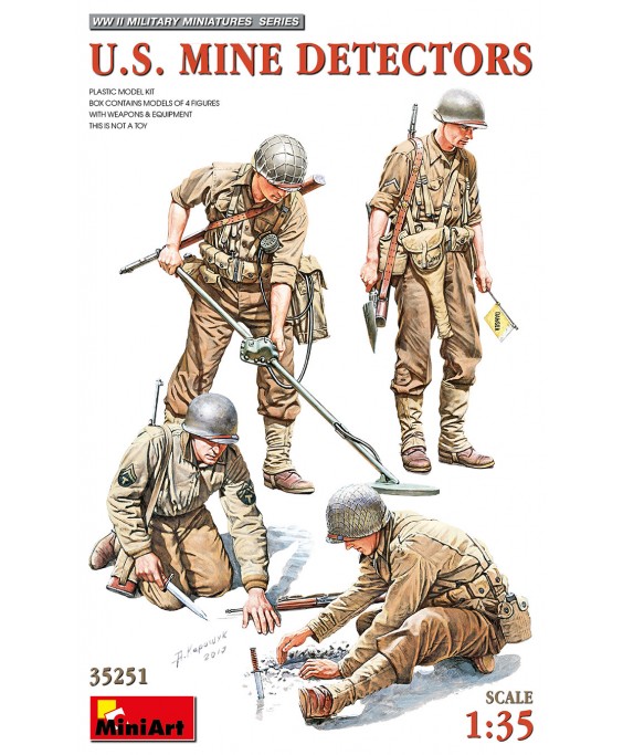 MiniArt U.S. MINE DETECTORS 1/35