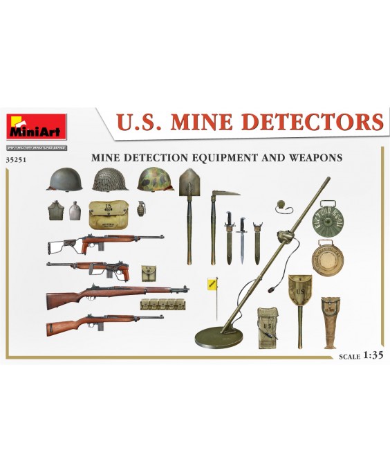 MiniArt U.S. MINE DETECTORS 1/35 MiniArt U.S. MINE DETECTORS 1/35
