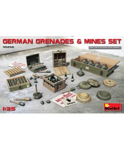 MiniArt German Grenades,Mines set 1/35