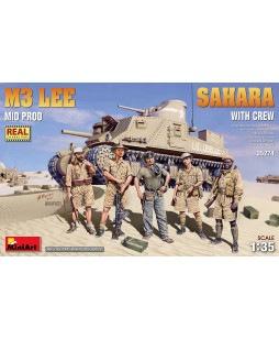 MiniArt modelis M3 Lee Mid Prod. Sahara w/crew 1/35