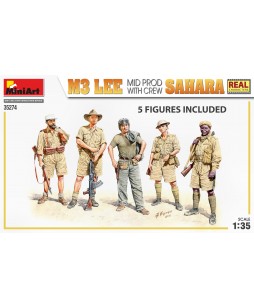 MiniArt modelis M3 Lee Mid Prod. Sahara w/crew 1/35