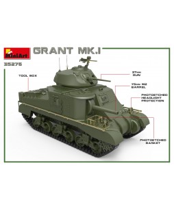 MiniArt modelis Grant Mk.I 1/35