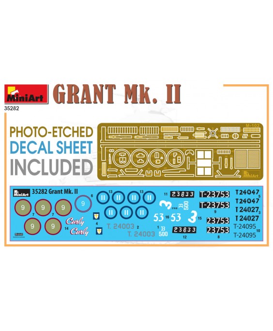 MiniArt modelis GRANT Mk. II 1/35