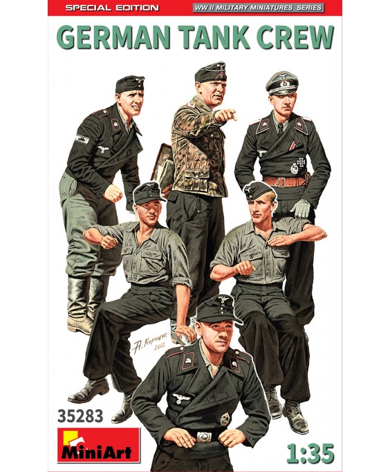MiniArt GERMAN TANK CREW. SPECIAL EDITION 1/35