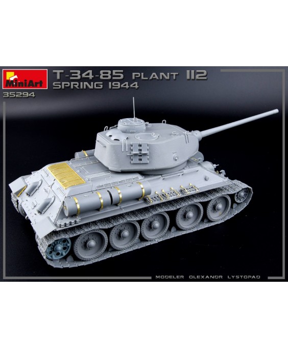 MiniArt modelis T-34-85 Plant 112. Spring 1944. Interior Kit 1/35