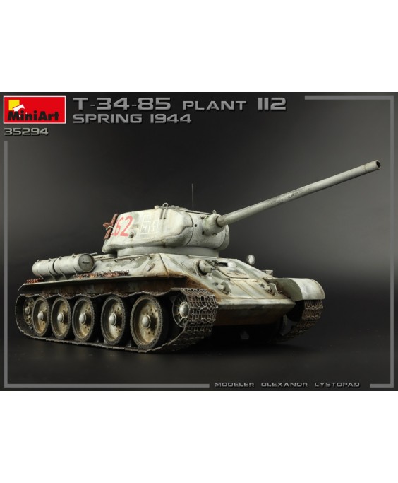MiniArt modelis T-34-85 Plant 112. Spring 1944. Interior Kit 1/35