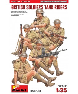 MiniArt British Soldiers Tank Riders. Special Edition 1/35