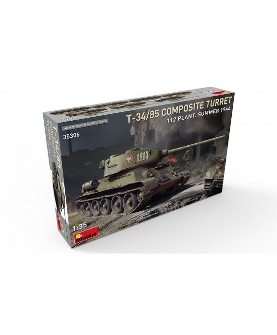 MiniArt modelis T-35-85 Composite Turret.112 Plant.Summer 1944 1/35