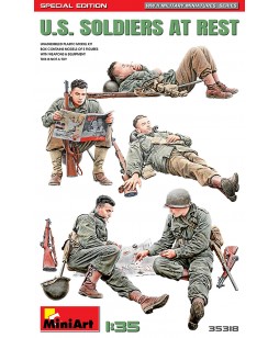 MiniArt U.S. SOLDIERS AT REST 1/35
