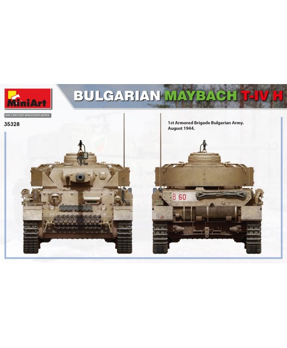 MiniArt modelis Bulgarian Maybach T-IV H 1/35