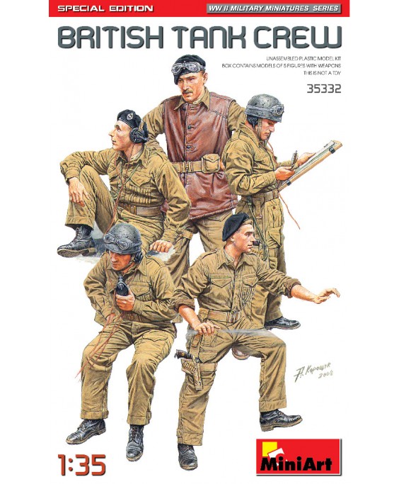 MiniArt British Tank Crew. Special Edition 1/35