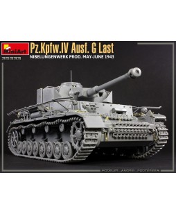 MiniArt modelis Pz. Kpfw. IV Ausf .G-Last/H-early Nibelungenwerk Prod 1/35