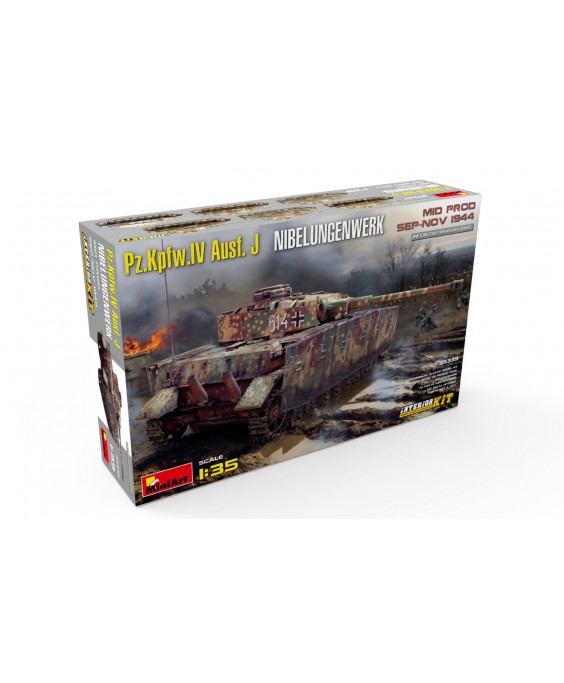 MiniArt modelis Pz.Kpfw.IV Ausf.J Nibelungenwerk 1/35
