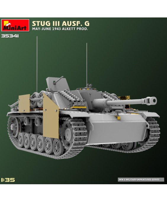 MiniArt STUG III AUSF. G MAY-JUNE 1943 ALKETT PROD. 1/35