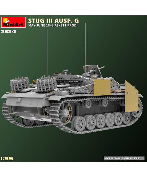 MiniArt STUG III AUSF. G MAY-JUNE 1943 ALKETT PROD. 1/35