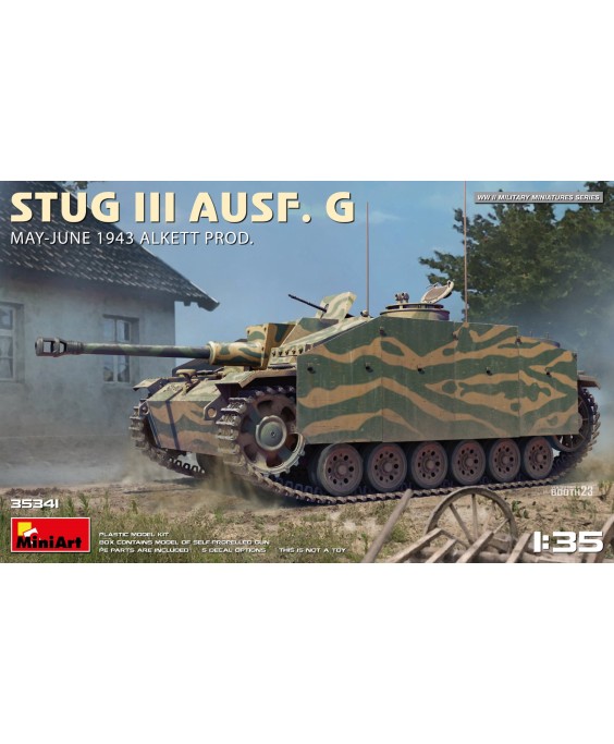 MiniArt STUG III AUSF. G MAY-JUNE 1943 ALKETT PROD. 1/35