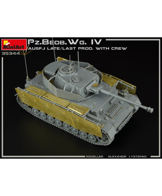 MiniArt modelis Pz.Beob.Wg.IV Ausf. J Late/Last Prod. 2 in 1 w/Crew 1/35