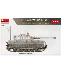 MiniArt modelis Pz.Beob.Wg.IV Ausf. J Late/Last Prod. 2 in 1 w/Crew 1/35