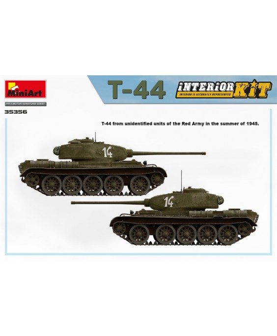 MiniArt modelis T-44 Interior Kit 1/35