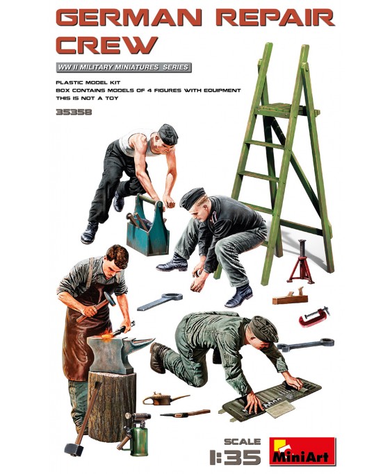 MiniArt German repair crew 1/35
