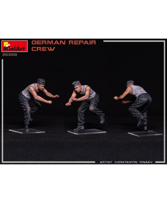 MiniArt German repair crew 1/35