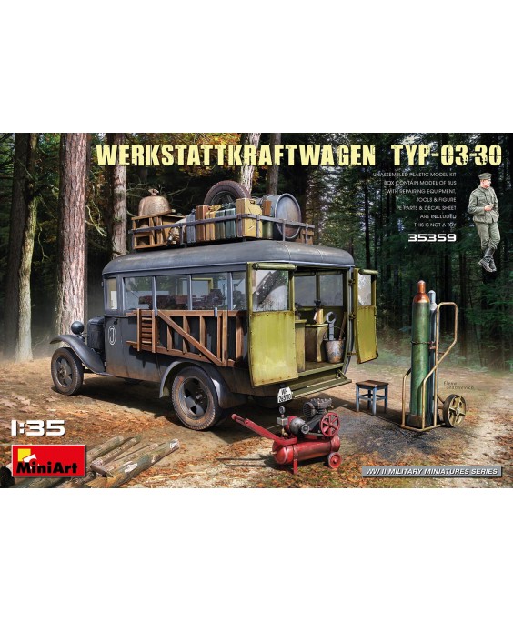 MiniArt modelis Werkstattkraftwagen typ-03-30 1/35