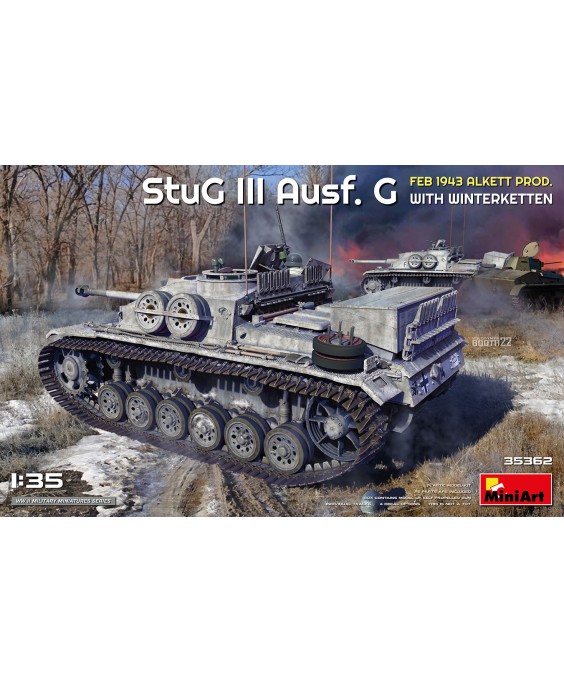 MiniArt modelis StuG III Ausf. G VAS 1943 1/35 MiniArt modelis StuG III Ausf. G VAS 1943 1/35